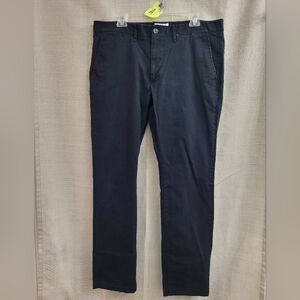 Goodfellow‎ & Co Hennepin Chino Pants Skinny Black Men's Size 38W x 34L, 2 Pair